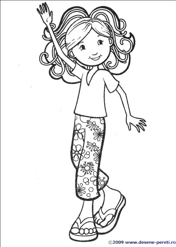 groovy girls desene colorat